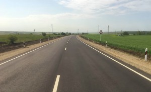 В Ставропольском крае отремонтирован  участок дороги Ставрополь – Новомарьевская – Каменнобродская