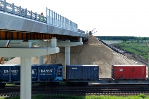 Амурская область: строительная готовность путепровода в Серышеве ― 77%